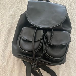 leather bag backpack